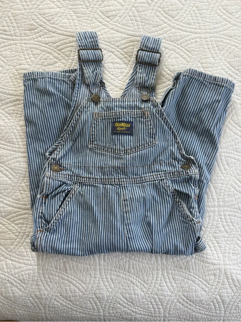 OshKosh B'gosh Vintage Stripe 4T Overalls